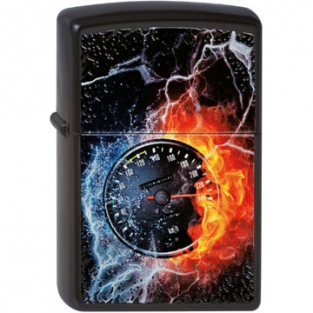 Zippo Burning Speedometer